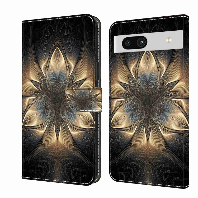 เคสโทรศัพท์หนังกันกระแทก Crystal 3D, For Google Pixel 7a, For Google Pixel 7 Pro