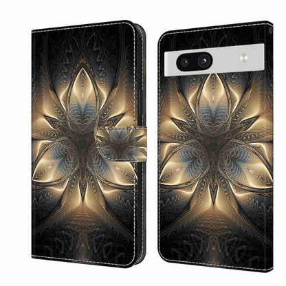 เคสโทรศัพท์หนังกันกระแทก Crystal 3D, For Google Pixel 7a, For Google Pixel 7 Pro