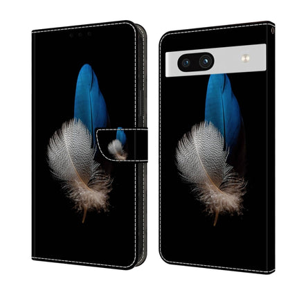 เคสโทรศัพท์หนังกันกระแทก Crystal 3D, For Google Pixel 7a, For Google Pixel 7 Pro