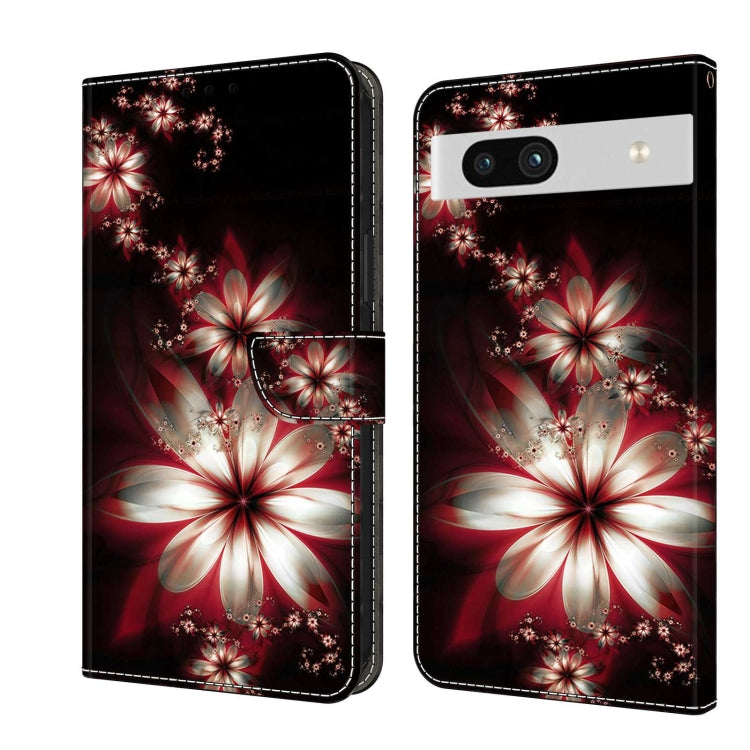 เคสโทรศัพท์หนังกันกระแทก Crystal 3D, For Google Pixel 7a, For Google Pixel 7 Pro