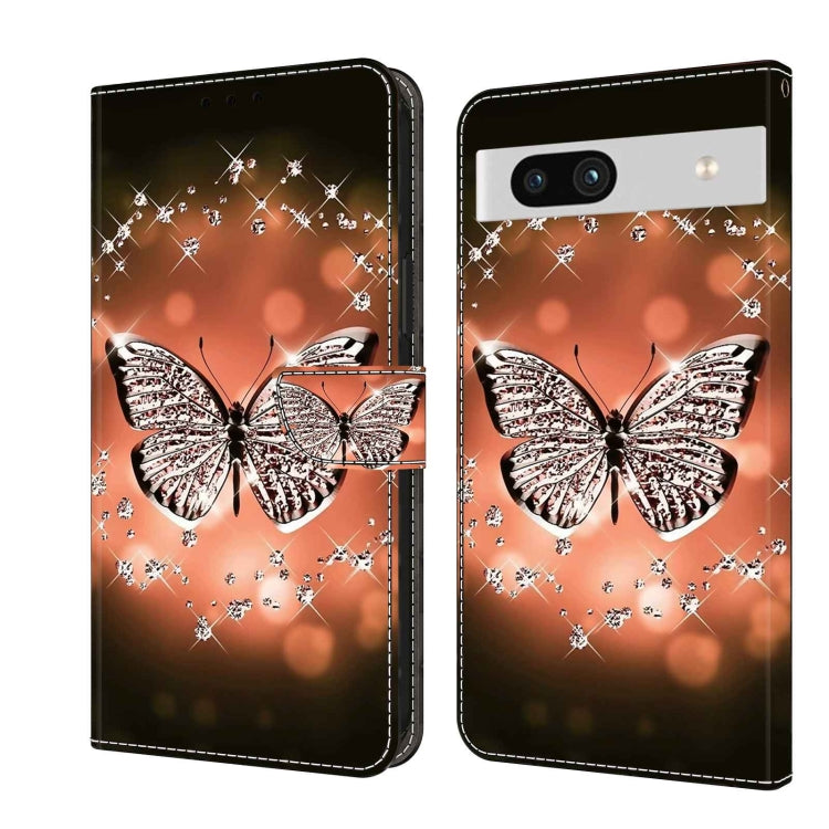 เคสโทรศัพท์หนังกันกระแทก Crystal 3D, For Google Pixel 7a, For Google Pixel 7 Pro