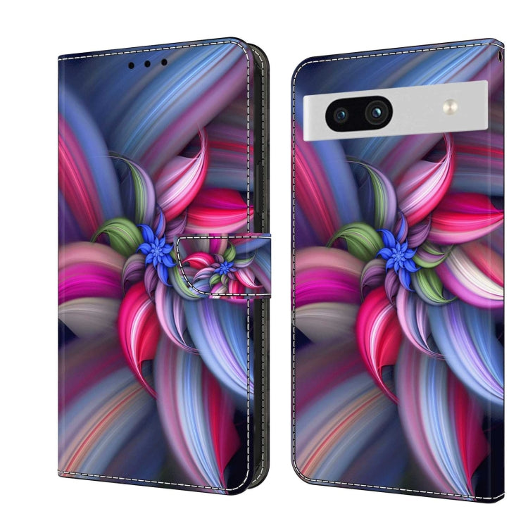 เคสโทรศัพท์หนังกันกระแทก Crystal 3D, For Google Pixel 7a, For Google Pixel 7 Pro
