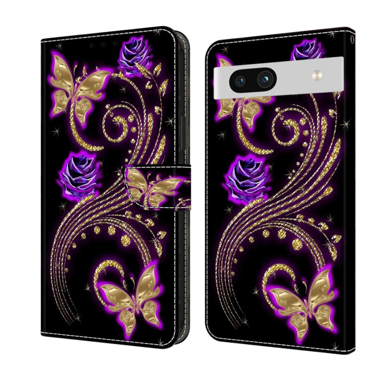 เคสโทรศัพท์หนังกันกระแทก Crystal 3D, For Google Pixel 7a, For Google Pixel 7 Pro