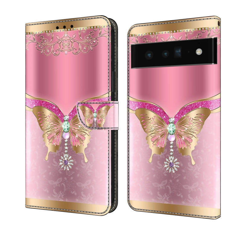 เคสโทรศัพท์หนังกันกระแทก Crystal 3D, For Google Pixel 6, For Google Pixel 6 Pro