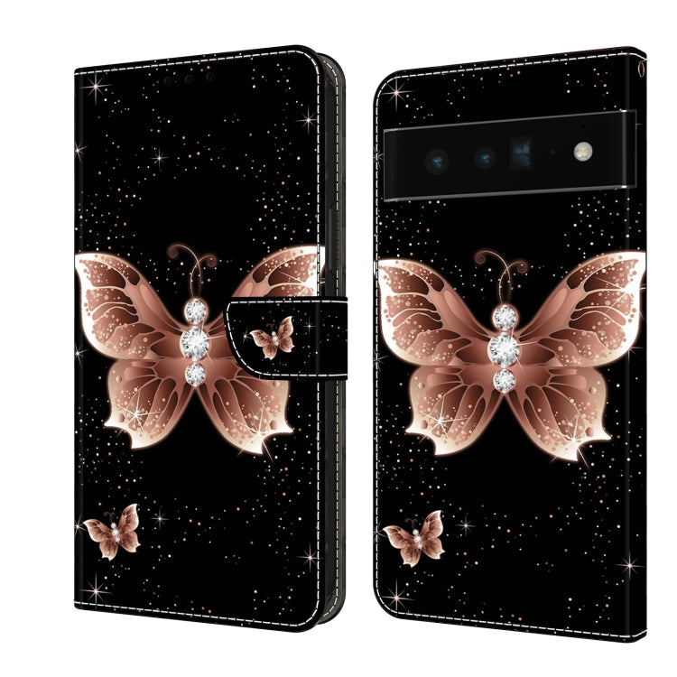 เคสโทรศัพท์หนังกันกระแทก Crystal 3D, For Google Pixel 6, For Google Pixel 6 Pro