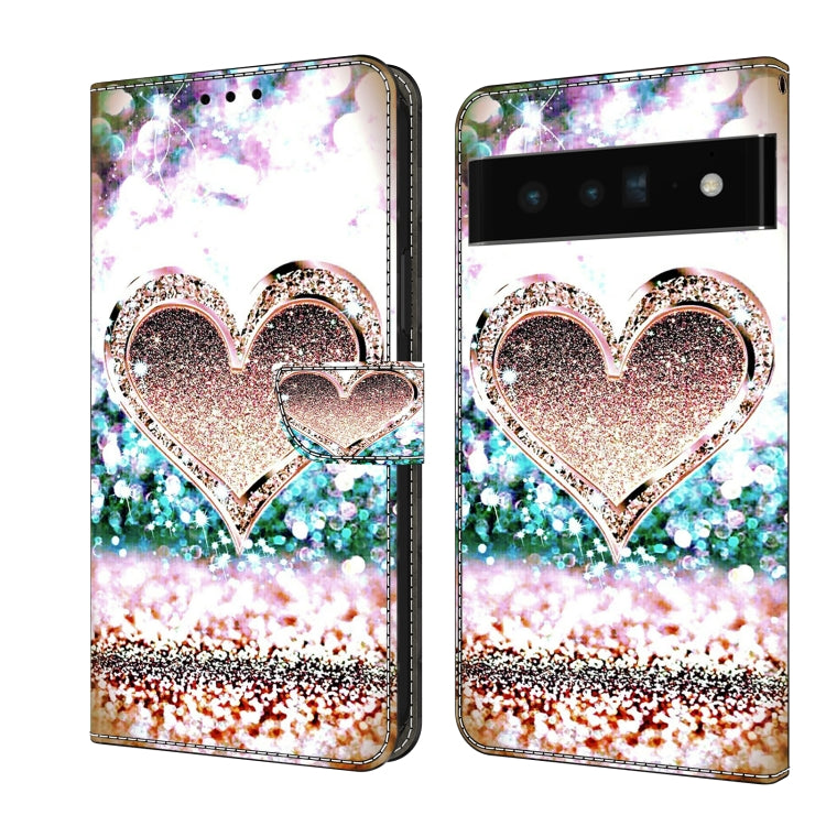 เคสโทรศัพท์หนังกันกระแทก Crystal 3D, For Google Pixel 6, For Google Pixel 6 Pro