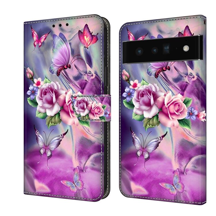 เคสโทรศัพท์หนังกันกระแทก Crystal 3D, For Google Pixel 6, For Google Pixel 6 Pro