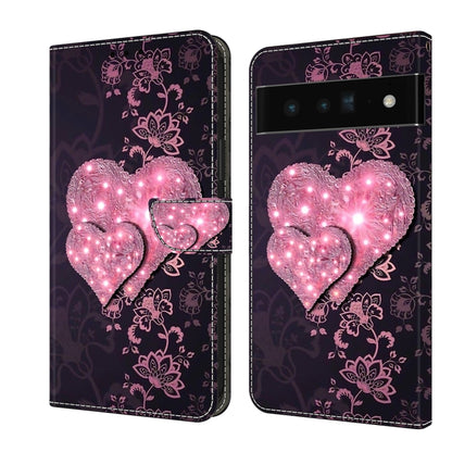 เคสโทรศัพท์หนังกันกระแทก Crystal 3D, For Google Pixel 6, For Google Pixel 6 Pro