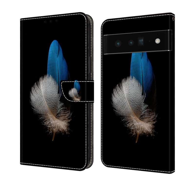 เคสโทรศัพท์หนังกันกระแทก Crystal 3D, For Google Pixel 6, For Google Pixel 6 Pro