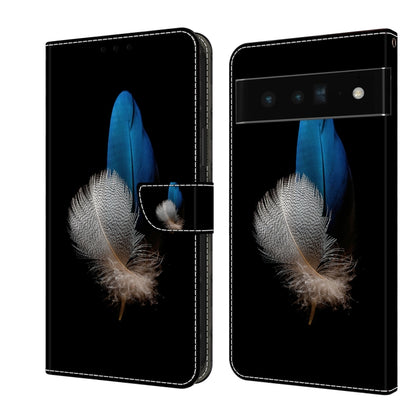 เคสโทรศัพท์หนังกันกระแทก Crystal 3D, For Google Pixel 6, For Google Pixel 6 Pro