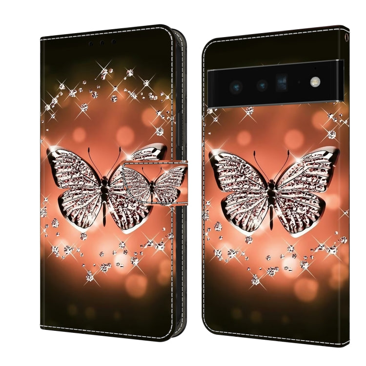 เคสโทรศัพท์หนังกันกระแทก Crystal 3D, For Google Pixel 6, For Google Pixel 6 Pro
