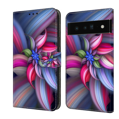 เคสโทรศัพท์หนังกันกระแทก Crystal 3D, For Google Pixel 6, For Google Pixel 6 Pro