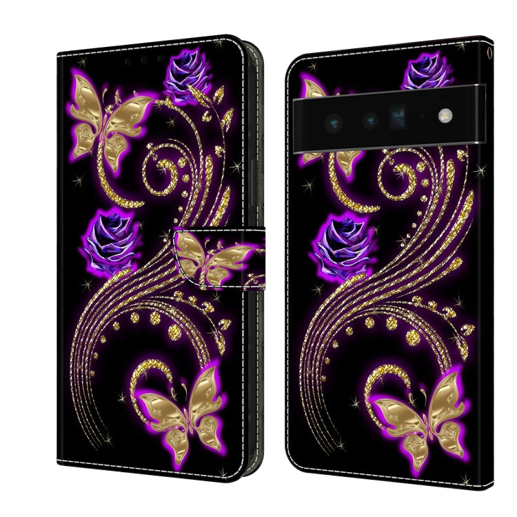 เคสโทรศัพท์หนังกันกระแทก Crystal 3D, For Google Pixel 6, For Google Pixel 6 Pro