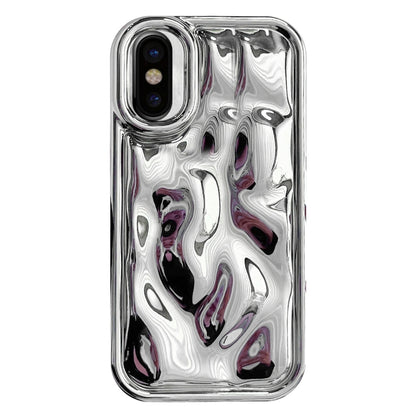 เคสโทรศัพท์ TPU พื้นผิวอุกกาบาตชุบด้วยไฟฟ้า, For iPhone 11 Pro, For iPhone X / XS, For iPhone XR, For iPhone XS Max