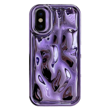 เคสโทรศัพท์ TPU พื้นผิวอุกกาบาตชุบด้วยไฟฟ้า, For iPhone 11 Pro, For iPhone X / XS, For iPhone XR, For iPhone XS Max