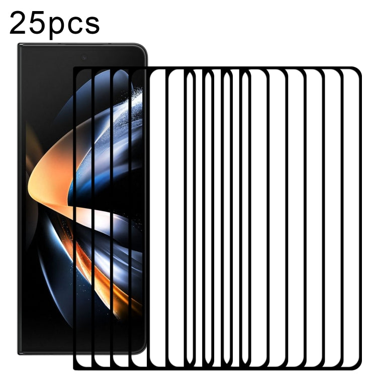 25 ชิ้นหน้าจอด้านในเต็มกาวเต็มปกป้องกันหน้าจอฟิล์มกระจกนิรภัย, For Samsung Galaxy Z Fold5 (25 PCS)