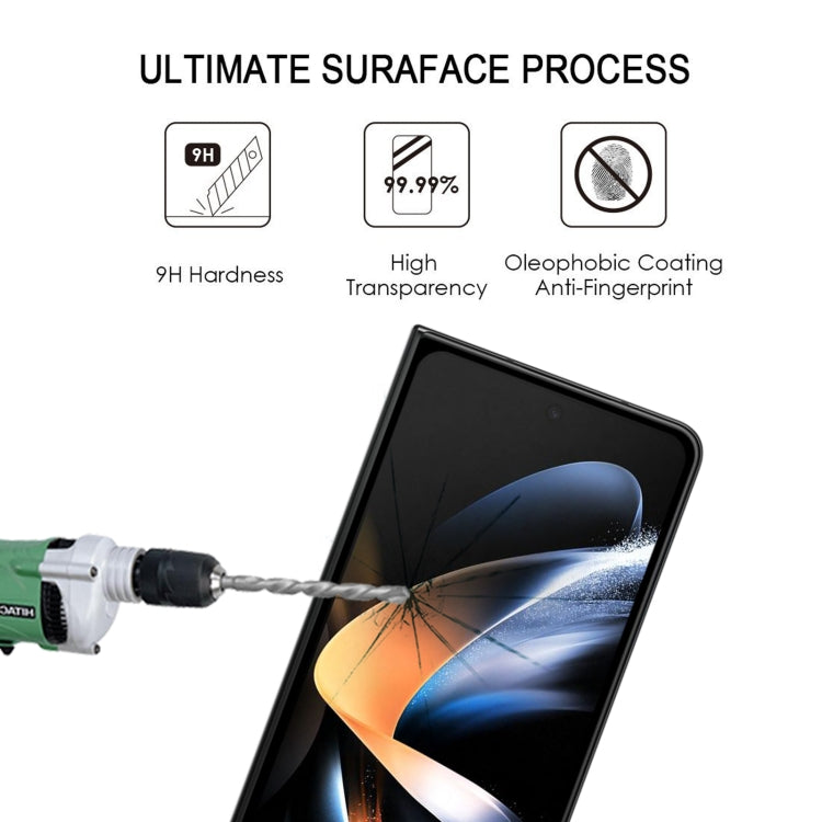 25 ชิ้นหน้าจอด้านในเต็มกาวเต็มปกป้องกันหน้าจอฟิล์มกระจกนิรภัย, For Samsung Galaxy Z Fold5 (25 PCS)