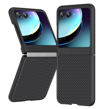 เคสโทรศัพท์พิมพ์พื้นผิวคาร์บอนไฟเบอร์บางเฉียบ, For Motorola Razr 50 / 60 / 70 5G, For Motorola Razr 60 Ultra / 70 Ultra, For Motorola Razr 50 Ultra, For Motorola Razr 40 Ultra