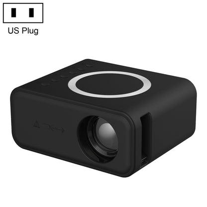 T300S 320x240 24 ANSI Lumens Mini LCD Projector รองรับหน้าจอเดียวกันแบบมีสายและไร้สาย, US Plug, EU Plug, UK Plug, AU Plug