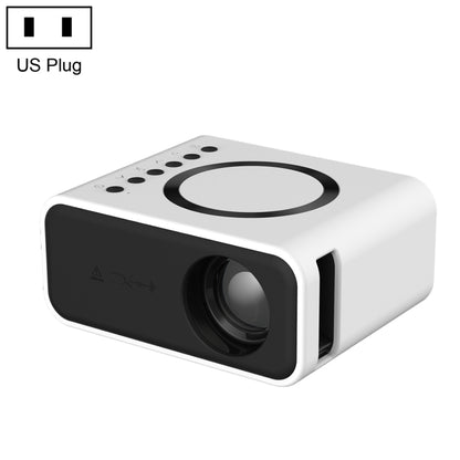 T300S 320x240 24 ANSI Lumens Mini LCD Projector รองรับหน้าจอเดียวกันแบบมีสายและไร้สาย, US Plug, EU Plug, UK Plug, AU Plug