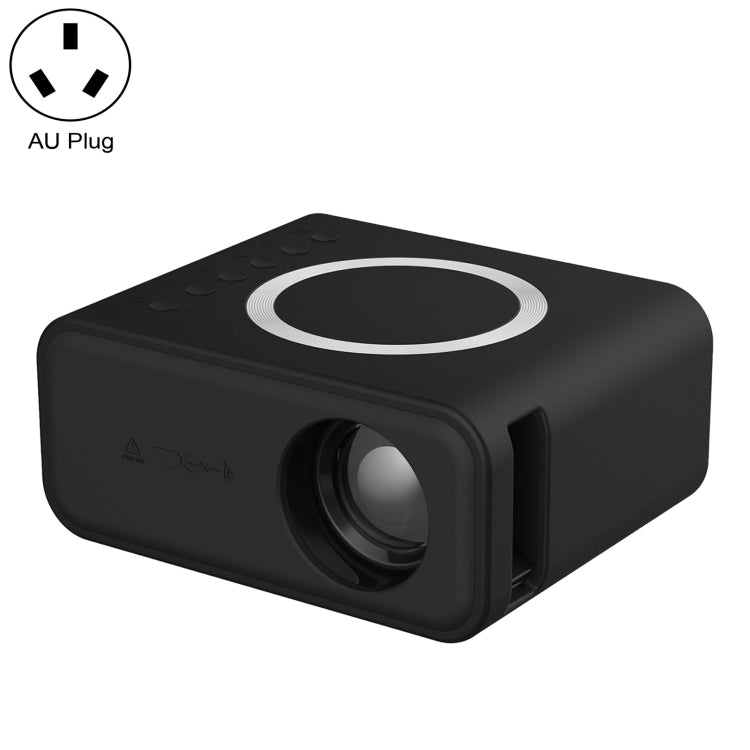 T300S 320x240 24 ANSI Lumens Mini LCD Projector รองรับหน้าจอเดียวกันแบบมีสายและไร้สาย, US Plug, EU Plug, UK Plug, AU Plug