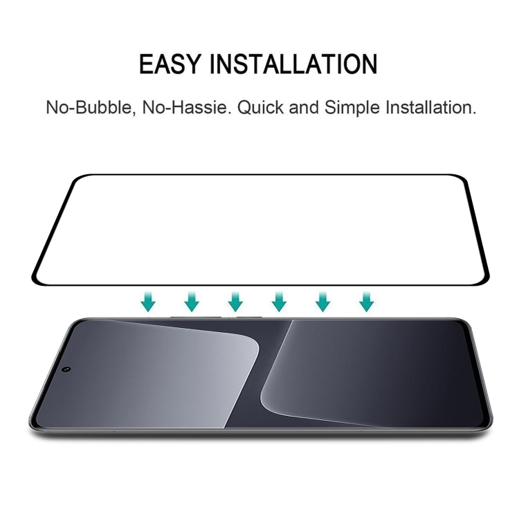 ฟิล์มกระจกนิรภัยเต็มจอ Full Glue 3D Curved Edge, For Xiaomi 13 Pro (1pc)