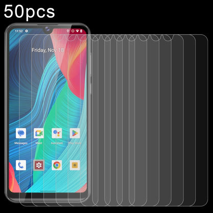 50 ชิ้น 0.26 มม. 9H 2.5D ฟิล์มกระจกนิรภัย, For UNIWA K626, For UNIWA W555