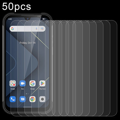 50 ชิ้น 0.26 มม. 9H 2.5D ฟิล์มกระจกนิรภัย, For UNIWA K626, For UNIWA W555