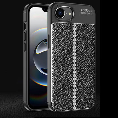 เคสโทรศัพท์ TPU กันกระแทกเนื้อลิ้นจี่, For iPhone 16e / 17e, For iPhone 17 Pro Max, For iPhone 17 Pro, For iPhone 17, For iPhone Air, For iPhone 16 Pro Max, For iPhone 16 Pro, For iPhone 16 Plus, For iPhone 16, For iPhone 15 Pro Max, For iPhone 15 Pro ...