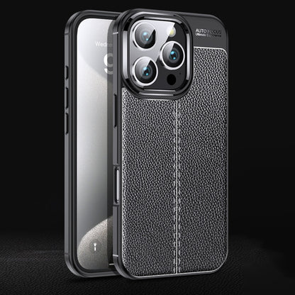 เคสโทรศัพท์ TPU กันกระแทกเนื้อลิ้นจี่, For iPhone 16e / 17e, For iPhone 17 Pro Max, For iPhone 17 Pro, For iPhone 17, For iPhone Air, For iPhone 16 Pro Max, For iPhone 16 Pro, For iPhone 16 Plus, For iPhone 16, For iPhone 15 Pro Max, For iPhone 15 Pro ...