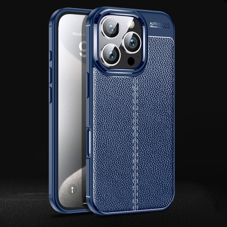 เคสโทรศัพท์ TPU กันกระแทกเนื้อลิ้นจี่, For iPhone 16e / 17e, For iPhone 17 Pro Max, For iPhone 17 Pro, For iPhone 17, For iPhone Air, For iPhone 16 Pro Max, For iPhone 16 Pro, For iPhone 16 Plus, For iPhone 16, For iPhone 15 Pro Max, For iPhone 15 Pro ...