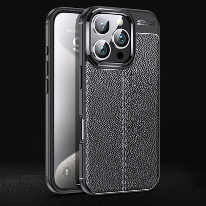 เคสโทรศัพท์ TPU กันกระแทกเนื้อลิ้นจี่, For iPhone 16e / 17e, For iPhone 17 Pro Max, For iPhone 17 Pro, For iPhone 17, For iPhone Air, For iPhone 16 Pro Max, For iPhone 16 Pro, For iPhone 16 Plus, For iPhone 16, For iPhone 15 Pro Max, For iPhone 15 Pro ...