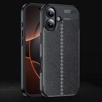 เคสโทรศัพท์ TPU กันกระแทกเนื้อลิ้นจี่, For iPhone 16e / 17e, For iPhone 17 Pro Max, For iPhone 17 Pro, For iPhone 17, For iPhone Air, For iPhone 16 Pro Max, For iPhone 16 Pro, For iPhone 16 Plus, For iPhone 16, For iPhone 15 Pro Max, For iPhone 15 Pro ...