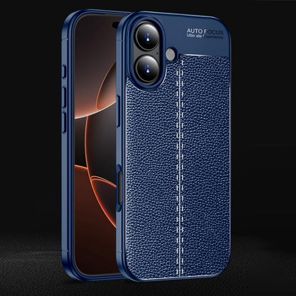 เคสโทรศัพท์ TPU กันกระแทกเนื้อลิ้นจี่, For iPhone 16e / 17e, For iPhone 17 Pro Max, For iPhone 17 Pro, For iPhone 17, For iPhone Air, For iPhone 16 Pro Max, For iPhone 16 Pro, For iPhone 16 Plus, For iPhone 16, For iPhone 15 Pro Max, For iPhone 15 Pro ...