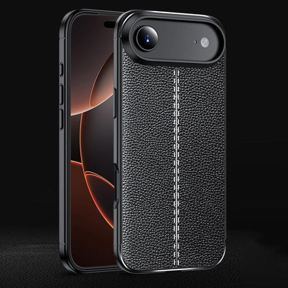 เคสโทรศัพท์ TPU กันกระแทกเนื้อลิ้นจี่, For iPhone 16e / 17e, For iPhone 17 Pro Max, For iPhone 17 Pro, For iPhone 17, For iPhone Air, For iPhone 16 Pro Max, For iPhone 16 Pro, For iPhone 16 Plus, For iPhone 16, For iPhone 15 Pro Max, For iPhone 15 Pro ...