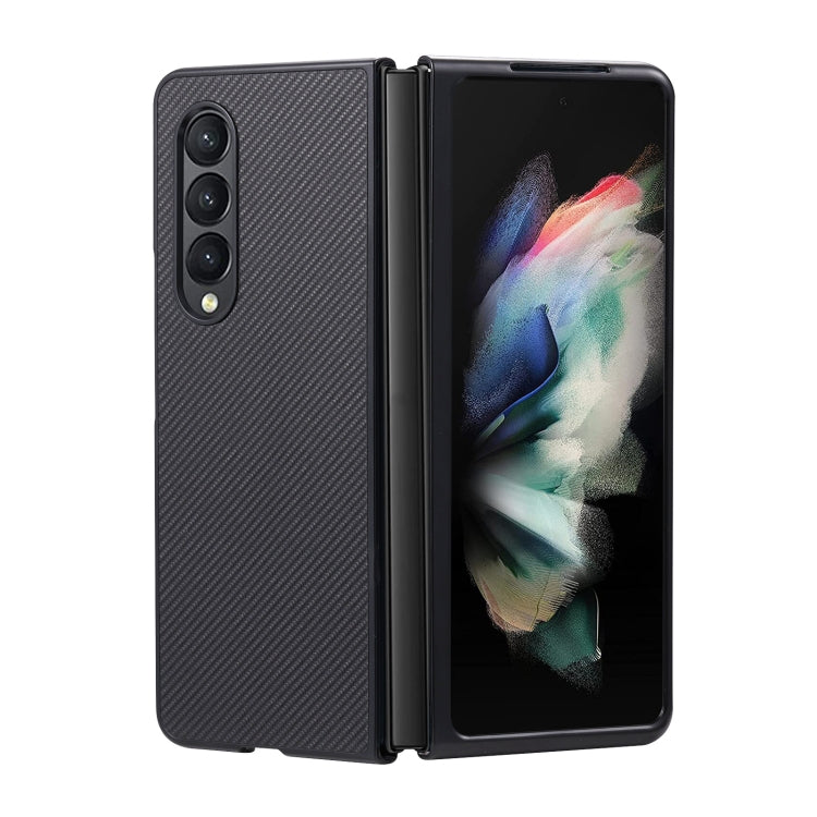 ViLi TC Series เคสโทรศัพท์ลายเคฟล่าร์คาร์บอนไฟเบอร์, For Samsung Galaxy Z Fold4 5G, For Samsung Galaxy Z Fold3 5G