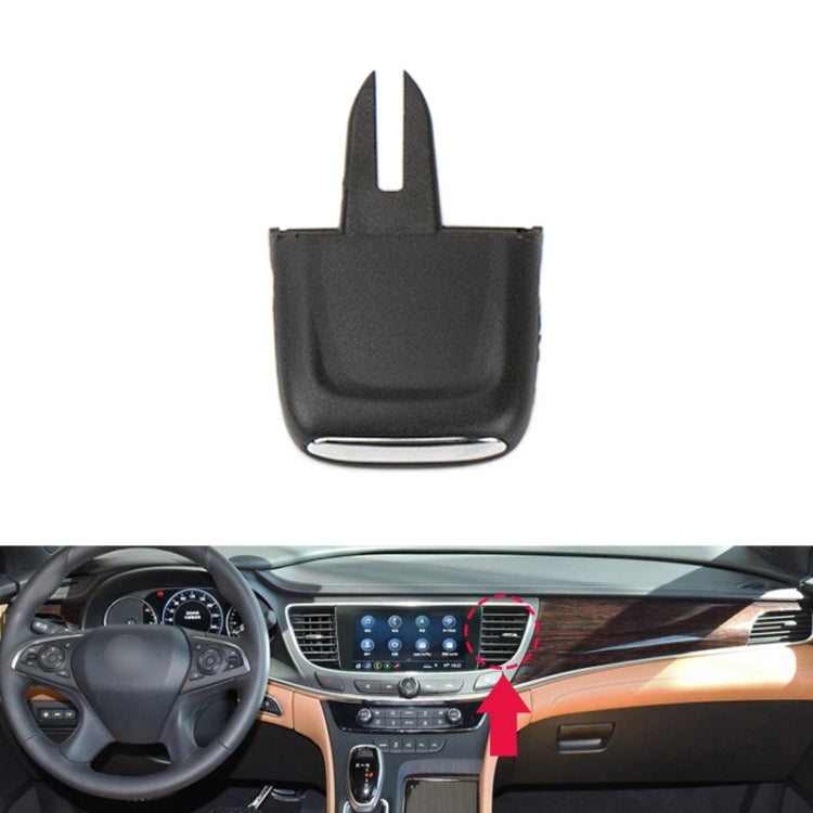 สำหรับ Buick LaCrosse 2016-2021 ซ้ายมือรถเครื่องปรับอากาศ Air Outlet Paddle 26680098, Front Row Left Side, Front Row Middle Left Side, Front Row Middle Right Side, Front Row Right Side, Rear Row Middle Left Side, Rear Row Middle Right Side