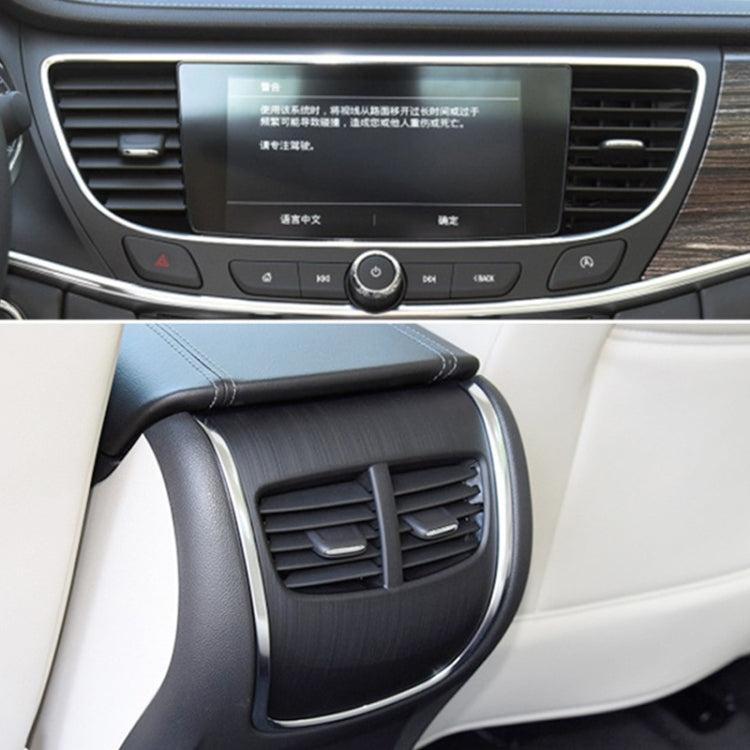 สำหรับ Buick LaCrosse 2016-2021 ซ้ายมือรถเครื่องปรับอากาศ Air Outlet Paddle 26680098, Front Row Left Side, Front Row Middle Left Side, Front Row Middle Right Side, Front Row Right Side, Rear Row Middle Left Side, Rear Row Middle Right Side