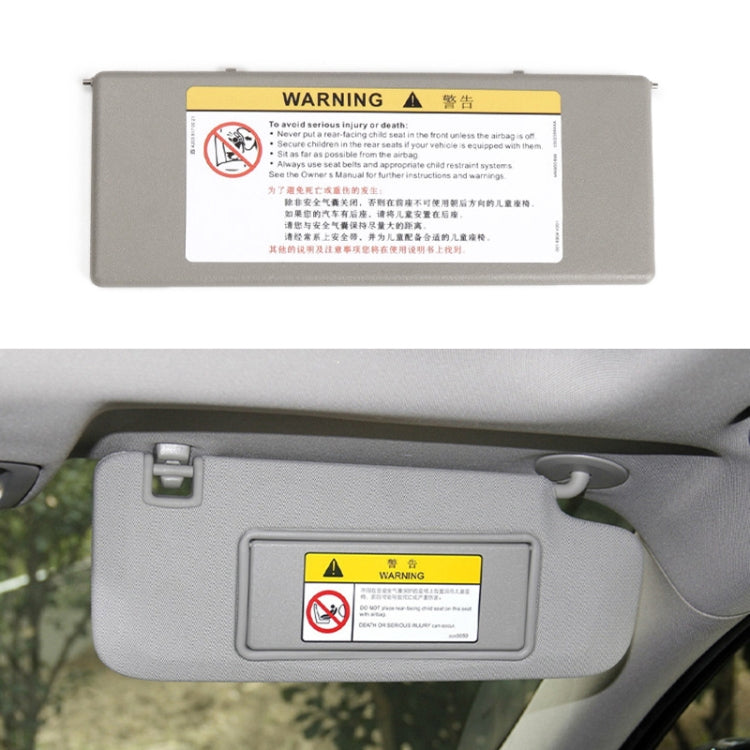 สำหรับ Buick/Chevrolet พวงมาลัยซ้ายรถ Sun Visor กระจกแต่งหน้า 23196443, For Buick (Black), For Buick (Cream), For Buick (Grey), For Buick (Dark Beige), For Buick (Light Beige)
