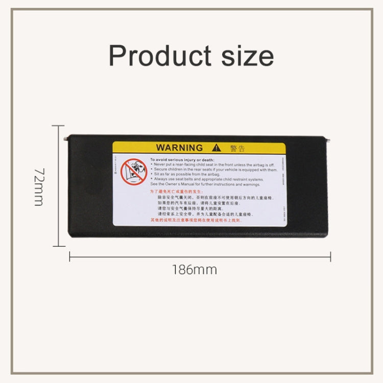 สำหรับ Buick/Chevrolet พวงมาลัยซ้ายรถ Sun Visor กระจกแต่งหน้า 23196443, For Buick (Black), For Buick (Cream), For Buick (Grey), For Buick (Dark Beige), For Buick (Light Beige)