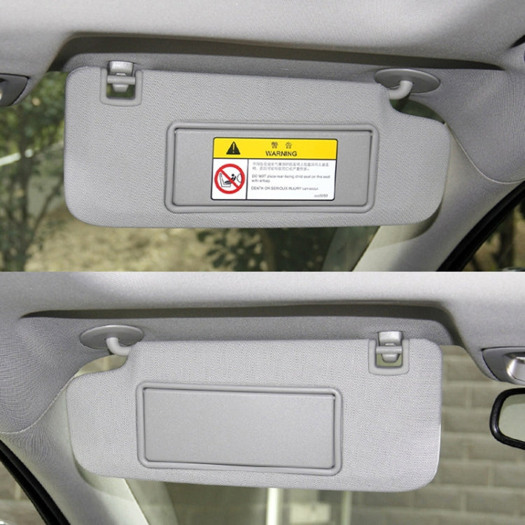 สำหรับ Buick/Chevrolet พวงมาลัยซ้ายรถ Sun Visor กระจกแต่งหน้า 23196443, For Buick (Black), For Buick (Cream), For Buick (Grey), For Buick (Dark Beige), For Buick (Light Beige)