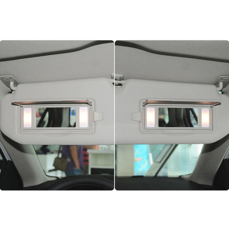 สำหรับ Buick/Chevrolet พวงมาลัยซ้ายรถ Sun Visor กระจกแต่งหน้า 23196443, For Buick (Black), For Buick (Cream), For Buick (Grey), For Buick (Dark Beige), For Buick (Light Beige)