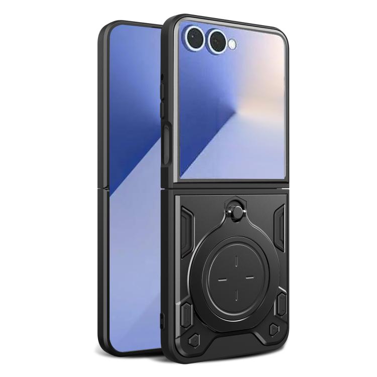 เคสโทรศัพท์ที่วางแม่เหล็กพื้นผิวซีดี, For Samsung Galaxy Z Flip7, For Samsung Galaxy Z Flip5