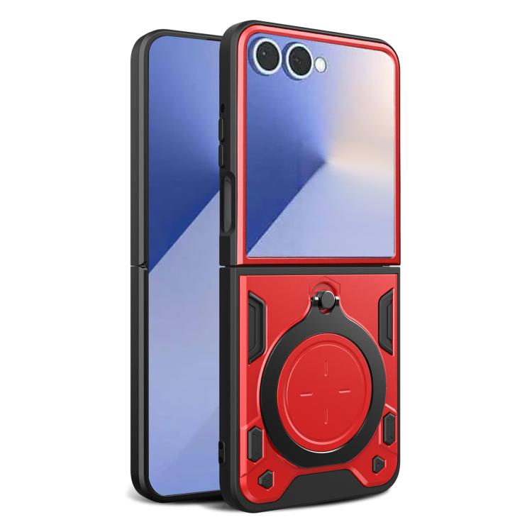 เคสโทรศัพท์ที่วางแม่เหล็กพื้นผิวซีดี, For Samsung Galaxy Z Flip7, For Samsung Galaxy Z Flip5