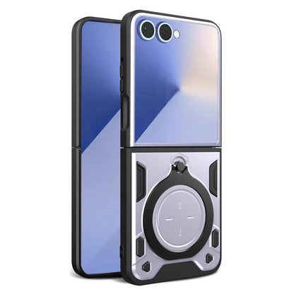 เคสโทรศัพท์ที่วางแม่เหล็กพื้นผิวซีดี, For Samsung Galaxy Z Flip7, For Samsung Galaxy Z Flip5
