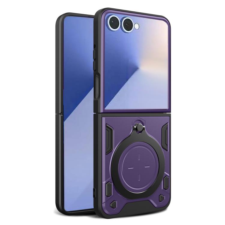 เคสโทรศัพท์ที่วางแม่เหล็กพื้นผิวซีดี, For Samsung Galaxy Z Flip7, For Samsung Galaxy Z Flip5