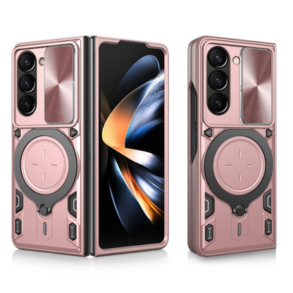 ซองใส่โทรศัพท์แบบแม่เหล็ก Camshield แบบเลื่อนพื้นผิวซีดี, For Samsung Galaxy Z Fold7, For Samsung Galaxy Z Fold5