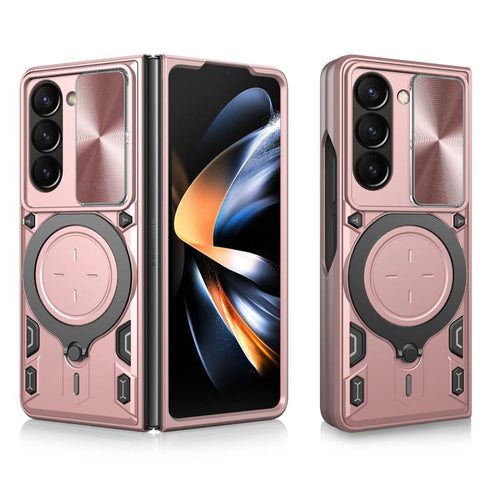ซองใส่โทรศัพท์แบบแม่เหล็ก Camshield แบบเลื่อนพื้นผิวซีดี, For Samsung Galaxy Z Fold7, For Samsung Galaxy Z Fold5