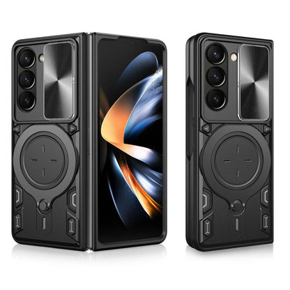 ซองใส่โทรศัพท์แบบแม่เหล็ก Camshield แบบเลื่อนพื้นผิวซีดี, For Samsung Galaxy Z Fold7, For Samsung Galaxy Z Fold5