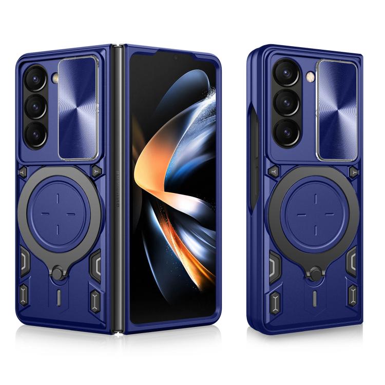 ซองใส่โทรศัพท์แบบแม่เหล็ก Camshield แบบเลื่อนพื้นผิวซีดี, For Samsung Galaxy Z Fold7, For Samsung Galaxy Z Fold5